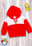 Mee Mee Full Sleeve Top -Red & White
